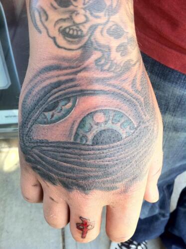 Mike Peace Tattoos - TOOL eye