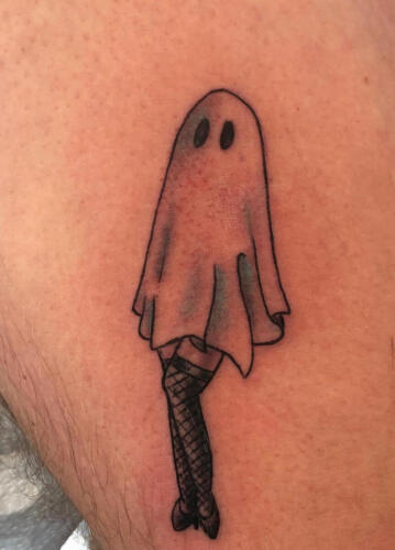 Mike Peace Tattoos - ghost tattoo
