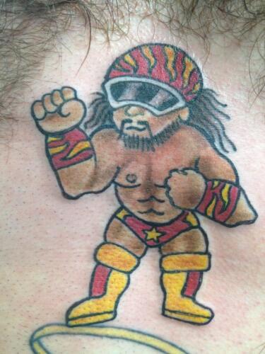 Mike Peace Tattoos - macho man tattoo