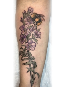 Katina Scheffler Tattoos - bee