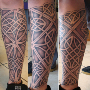 celtic leg sleeve