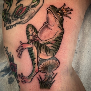 Katina Scheffler Tattoos - frog prince